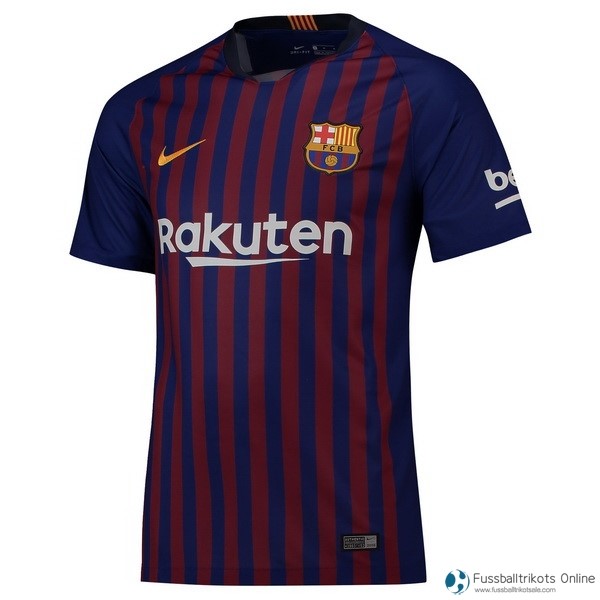 Barcelona Trikot Heim 2018-19 Blau Rote Fussballtrikots Günstig